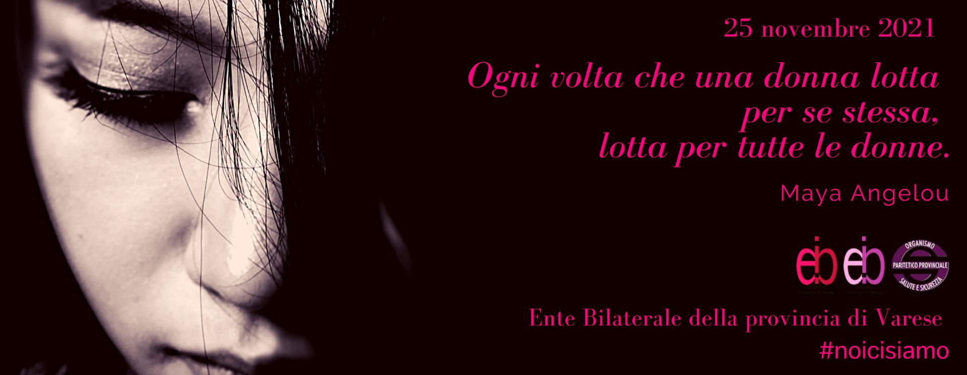 25/11/21 - GIORNATA INTERNAZIONALE CONTRO LA VIOLENZA SULLE DONNE
